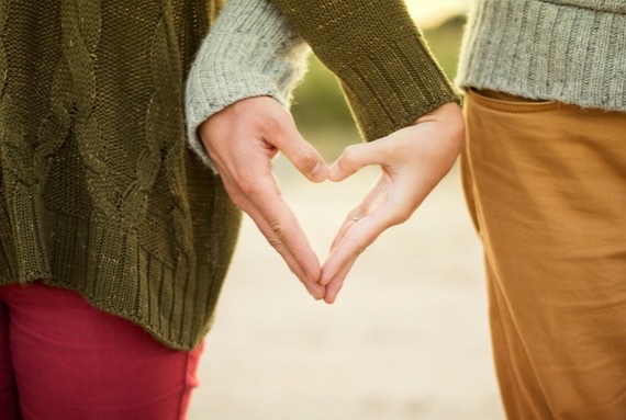 Two hands forming a heart, our mission is to help you connect.